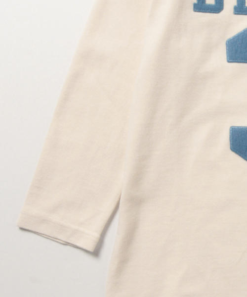 BEAMS BOY（ビームスボーイ）の「BEAMS BOY / テンジクフットボール 3/4T（Tシャツ/カットソー・レディース・ホワイト/ライトグレー/ブラック/レッド/ダークグリーン/ネイビー/レッド系その他/グリーン系その他/インディゴブルー/ワイン・ONE SIZE）」の15枚目の写真