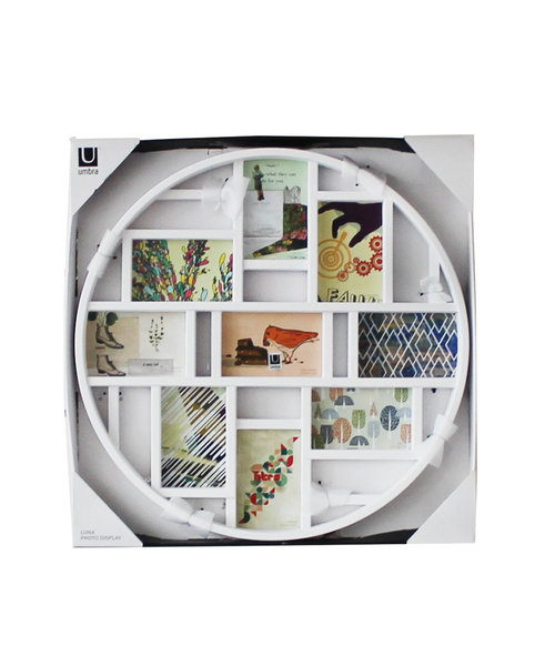 Umbra（アンブラ）の「umbra/ルナ ウォールフレーム ホワイト（フォトフレーム・レディース・ホワイト・ONE SIZE）」の3枚目の写真