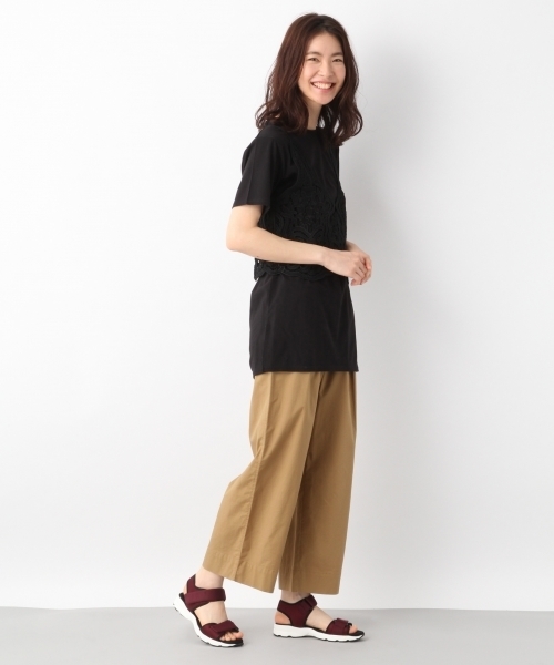 LEPSIM（レプシィム）の「レースキャミセットチュニック　787936（チュニック・レディース・ホワイト×ブラック/ブラック×ブラック/バーガンディー・MEDIUM/LARGE）」の7枚目の写真