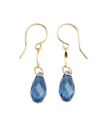 NATURALI JEWELRY（ナチュラリジュエリ）の「NATURALI JEWELRY / ZOZO限定商品　クリスタルブリオレット バンブーピアス（ピアス（両耳用））」