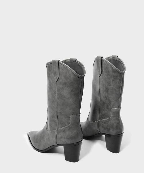 ブロックヒールウェスタンブーツ / BLOCK HEEL WESTERN BOOTS