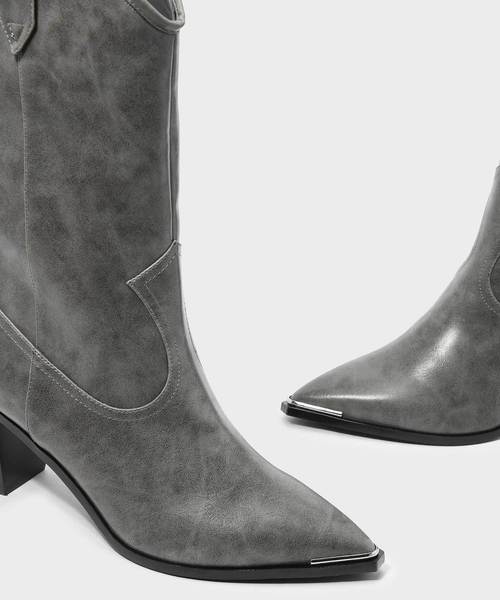 ブロックヒールウェスタンブーツ / BLOCK HEEL WESTERN BOOTS