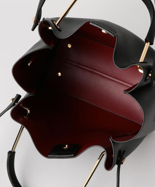 BEAUTY&YOUTH UNITED ARROWS(ビューティーアンドユースユナイテッドアローズ)の「BY∴ メタルハンドルトートBAG2 -3WAY-(ショルダーバッグ・レディース・ブラック/モカ・FREE)」の20枚目の写真