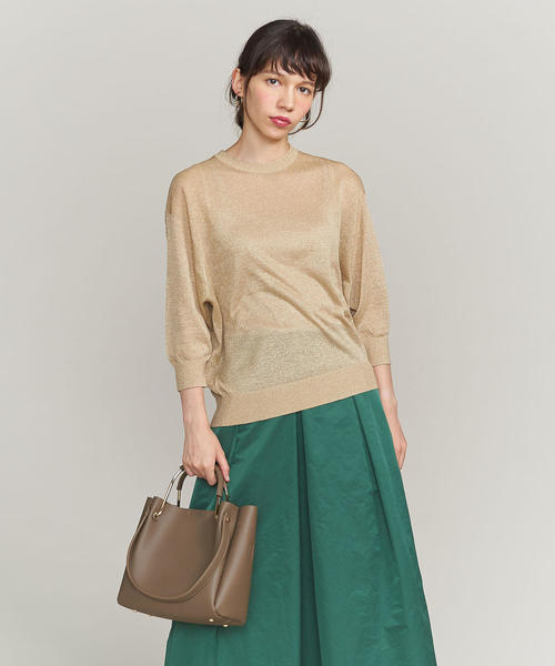 BEAUTY&YOUTH UNITED ARROWS(ビューティーアンドユースユナイテッドアローズ)の「BY∴ メタルハンドルトートBAG2 -3WAY-(ショルダーバッグ・レディース・ブラック/モカ・FREE)」の17枚目の写真