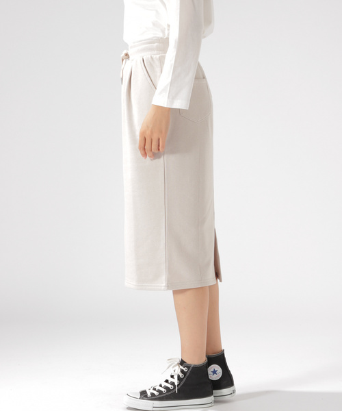 BAYFLOW(ベイフロー)の「ウラケタイトスカートMT(スカート・レディース・ブラック/ベージュ/グレー/ブルー・SMALL/MEDIUM)」の10枚目の写真