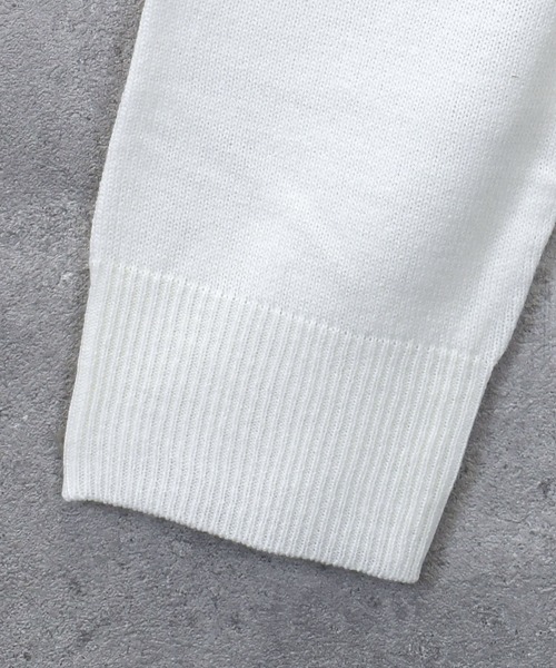 Anytime Songs（エニータイムソングス）の「Vネックセーター（ニット/セーター・メンズ・ネイビー/チャコール/グレー系その他/ブラック/ブルー/ホワイト/マスタード/ブラック系その他/ワインレッド/ブラウン・MEDIUM/LARGE/X-LARGE）」の21枚目の写真