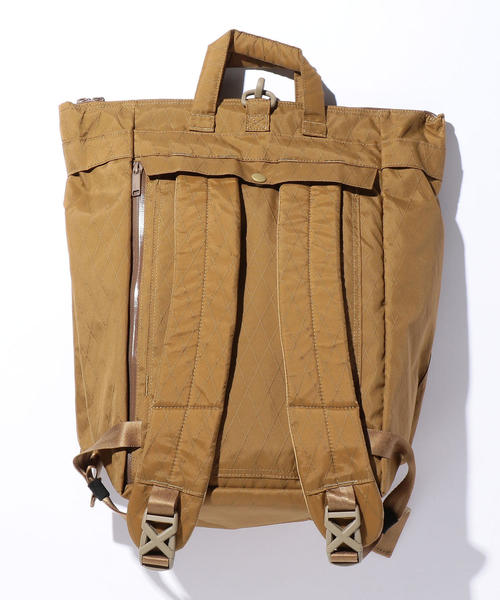 F/CE. （エフシーイー）の「＜F/CE.（エフシーイー）＞ X-PAC HELMET BAG/バッグ □□ о（バックパック/リュック・メンズ・ブラック/ブラウン・FREE）」の4枚目の写真