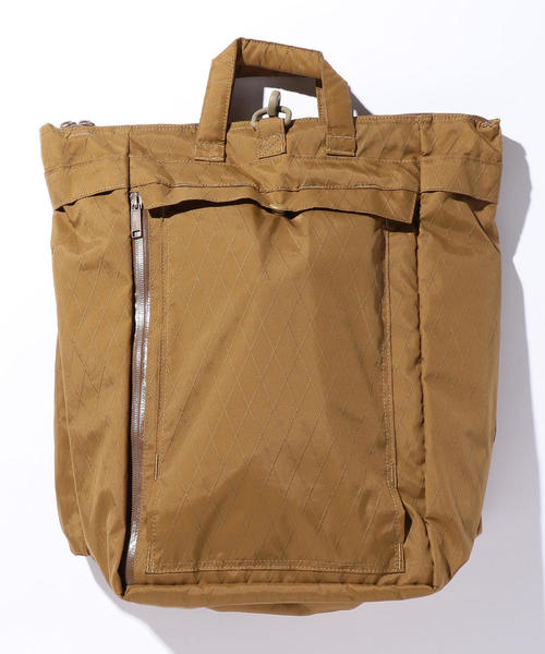 F/CE. （エフシーイー）の「＜F/CE.（エフシーイー）＞ X-PAC HELMET BAG/バッグ □□ о（バックパック/リュック・メンズ・ブラック/ブラウン・FREE）」の5枚目の写真