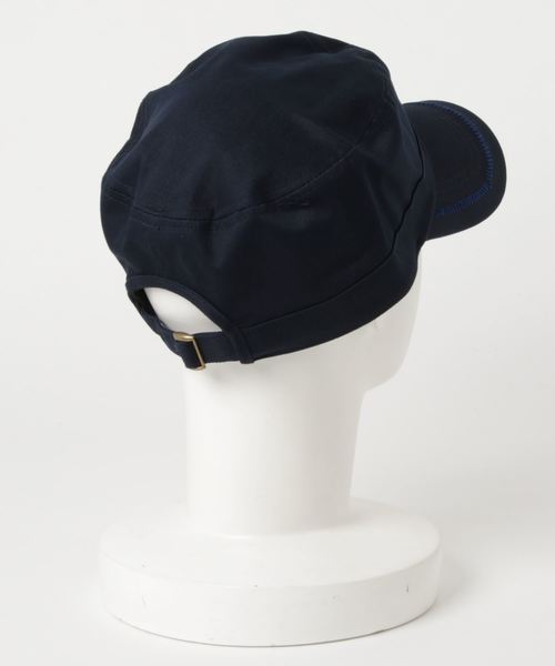 AVIREX（アヴィレックス）の「【AVIREX】STANDARD WORKCAP / アヴィレックス スタンダード ワークキャップ（キャップ・メンズ・ベージュ/ネイビー/カーキ/ブラック・FREE）」の5枚目の写真