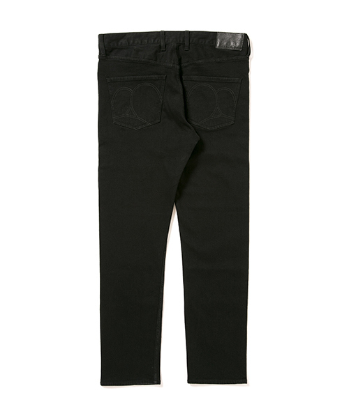 APPLEBUM(アップルバム)の「"Kate" Slim Stretch Black Denim Pants(デニムパンツ・メンズ・ブラック系その他・36/34/32/30)」の2枚目の写真