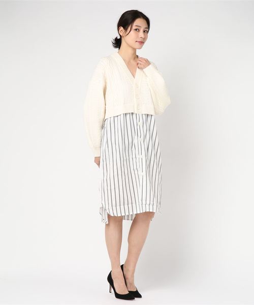 ZUCCa（ズッカ）の「アランドッキングニット（ワンピース）」 - WEAR