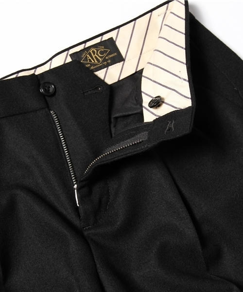 AMERICAN RAG CIE（アメリカンラグシー）の「ﾌﾗﾉ8分丈ﾄﾗｳｻﾞｰｽPT/AKJ-L132-PT168（スラックス・レディース・ブラック/ライトグレー・1/0）」の9枚目の写真