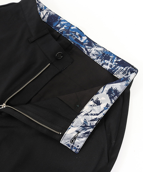 CAMBIO（カンビオ）の「mp6815-Twill Sarrouel Wide Pants　ワイドパンツ（その他パンツ・メンズ・ブラック/ベージュ/オリーブ・L/M/S）」の13枚目の写真