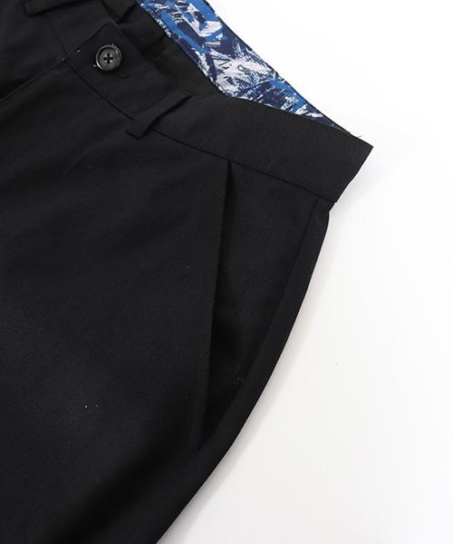 CAMBIO（カンビオ）の「mp6815-Twill Sarrouel Wide Pants　ワイドパンツ（その他パンツ・メンズ・ブラック/ベージュ/オリーブ・L/M/S）」の20枚目の写真