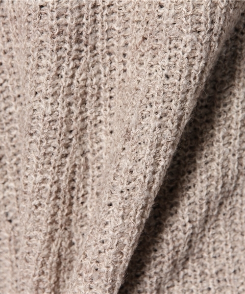 VIS（ビス）の「クルーネックフレアープルオーバー（ニット/セーター・レディース・オフホワイト/ベージュ/ネイビー/オレンジ・MEDIUM）」の10枚目の写真