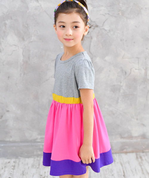 ハイウエスト切替ワンピース ワンピース Bee Des Bee ビーデスビー のファッション通販 Zozotown