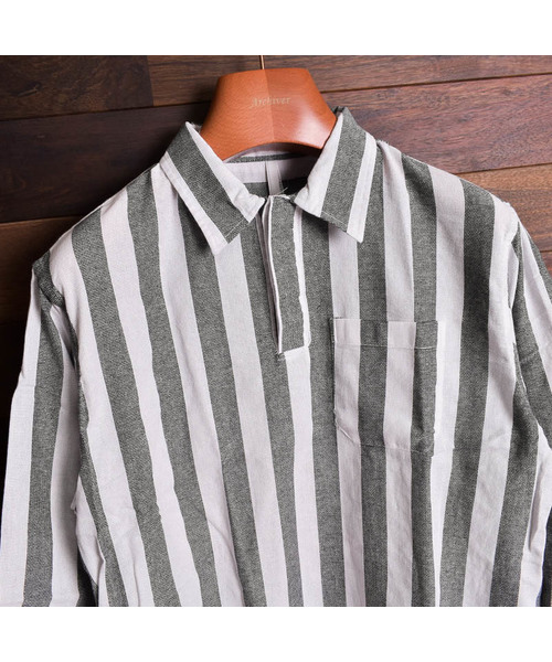 ARCHIVER（アーカイバ）の「【Ir】パナマスキッパー7分袖シャツ（シャツ/ブラウス・レディース・ホワイト/ネイビー/グレー/グリーン・MEDIUM/LARGE/X-LARGE）」の17枚目の写真