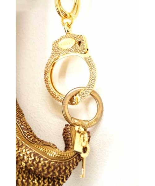 CUFFZ by Linz ゴールドショルダーバッグ