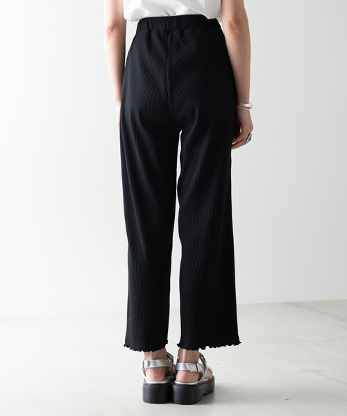 WEGO（ウィゴー）の「WEGO/メロウリブパンツ（その他パンツ・レディース・ライトブラウン/ライトパープル/アイボリー/ブラック/ライトベージュ・FREE）」の22枚目の写真