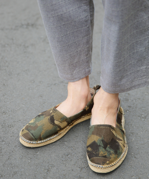 GLOBAL WORK（グローバルワーク）の「エスパドリーユMen/823256（その他シューズ・メンズ・ホワイト/ライトブルー/ブラック/ネイビー/カーキ/オレンジ/グリーン/ライトイエロー・SMALL/MEDIUM/LARGE）」の4枚目の写真