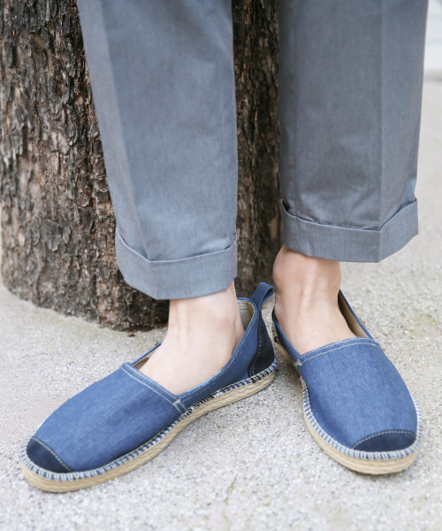 GLOBAL WORK（グローバルワーク）の「エスパドリーユMen/823256（その他シューズ・メンズ・ホワイト/ライトブルー/ブラック/ネイビー/カーキ/オレンジ/グリーン/ライトイエロー・SMALL/MEDIUM/LARGE）」の6枚目の写真