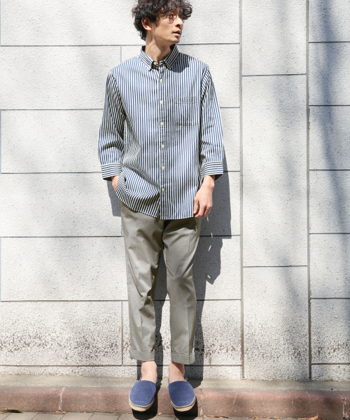 GLOBAL WORK（グローバルワーク）の「エスパドリーユMen/823256（その他シューズ・メンズ・ホワイト/ライトブルー/ブラック/ネイビー/カーキ/オレンジ/グリーン/ライトイエロー・SMALL/MEDIUM/LARGE）」の10枚目の写真