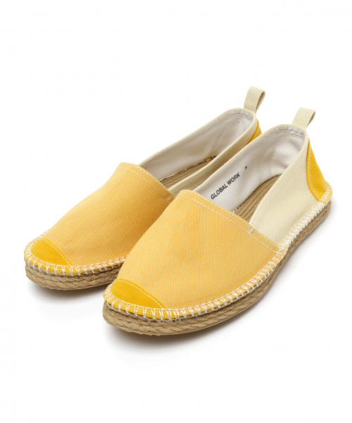 GLOBAL WORK（グローバルワーク）の「エスパドリーユMen/823256（その他シューズ・メンズ・ホワイト/ライトブルー/ブラック/ネイビー/カーキ/オレンジ/グリーン/ライトイエロー・SMALL/MEDIUM/LARGE）」の14枚目の写真