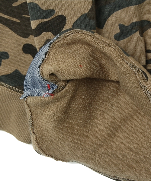 green label relaxing（グリーンレーベルリラクシング）の「【KIDS】ウラケ メイサイプリントプルオーバー ◇（スウェット・キッズ・ベージュ/オリーブ・S/105/L/125/155/XS/95/135/145/M/115）」の7枚目の写真