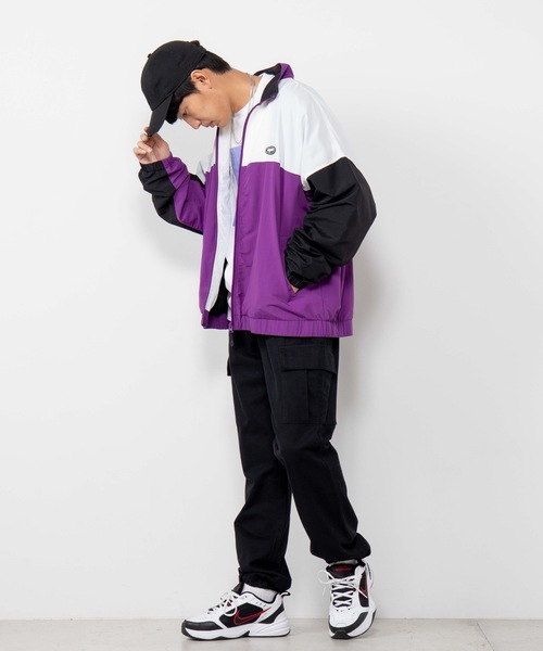 WEGO（ウィゴー）の「WEGO/ワイドカーゴパンツ（カーゴパンツ・メンズ・ブラック/その他1/その他2/パープル/その他3/その他4/その他5/その他6・MEDIUM/LARGE/SMALL）」の22枚目の写真