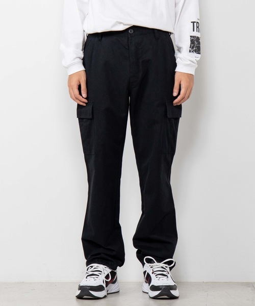 WEGO（ウィゴー）の「WEGO/ワイドカーゴパンツ（カーゴパンツ・メンズ・ブラック/その他1/その他2/パープル/その他3/その他4/その他5/その他6・MEDIUM/LARGE/SMALL）」の13枚目の写真