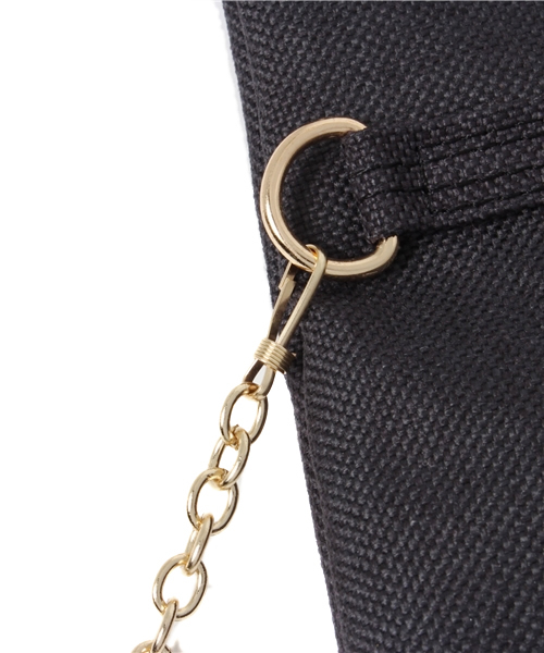 mystic（ミスティック）の「チェーン付2WAYクラッチ（クラッチバッグ・レディース・ブラック/ブルー/ミント・ﾌﾘ-）」の8枚目の写真