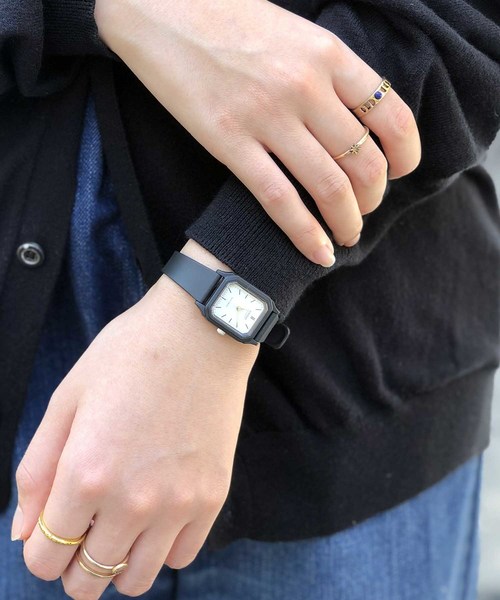 CASIO（カシオ）の「【CASIO】LQ-142 ウォッチ 腕時計（アナログ腕時計・レディース・ホワイト/ブラック/シルバー/ネイビー/ゴールド/ホワイト系その他/ブラック系その他/ブラック系その他2・FREE）」の10枚目の写真
