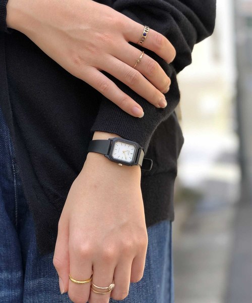 CASIO（カシオ）の「【CASIO】LQ-142 ウォッチ 腕時計（アナログ腕時計・レディース・ホワイト/ブラック/シルバー/ネイビー/ゴールド/ホワイト系その他/ブラック系その他/ブラック系その他2・FREE）」の9枚目の写真