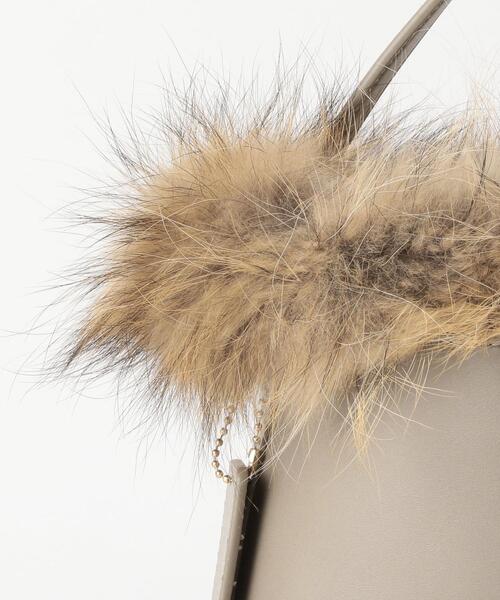 BEAUTY&YOUTH UNITED ARROWS（ビューティーアンドユースユナイテッドアローズ）の「BY ファーボトルショルダーバッグ -2WAY-（ショルダーバッグ・レディース・ブラック/モカ・FREE）」の9枚目の写真