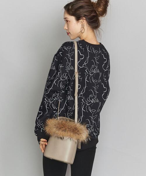 BEAUTY&YOUTH UNITED ARROWS（ビューティーアンドユースユナイテッドアローズ）の「BY ファーボトルショルダーバッグ -2WAY-（ショルダーバッグ・レディース・ブラック/モカ・FREE）」の14枚目の写真