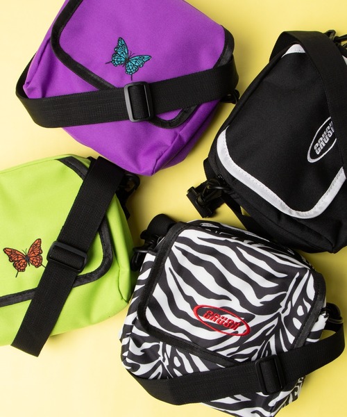 WEGO（ウィゴー）の「WEGO/刺繍フラップミニショルダーバッグ（ショルダーバッグ・レディース・ブラック/パープル/ライム/その他1・FREE）」の8枚目の写真