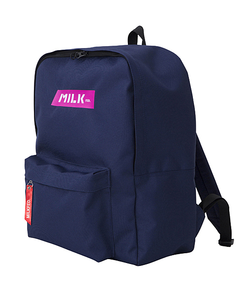 MILKFED.（ミルクフェド）の「BAR BACKPACK　（バックパック/リュック/無地/ロゴ）（バックパック/リュック・レディース・ブラック/オリーブ/ネイビー・ONE SIZE）」の3枚目の写真
