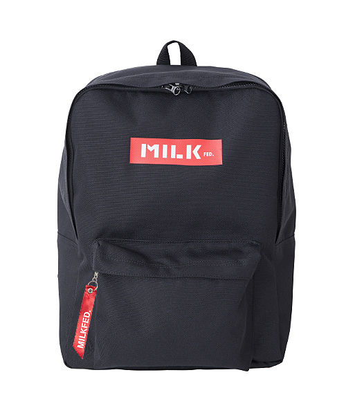 MILKFED.（ミルクフェド）の「BAR BACKPACK　（バックパック/リュック/無地/ロゴ）（バックパック/リュック・レディース・ブラック/オリーブ/ネイビー・ONE SIZE）」の7枚目の写真