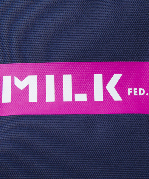 MILKFED.（ミルクフェド）の「BAR BACKPACK　（バックパック/リュック/無地/ロゴ）（バックパック/リュック・レディース・ブラック/オリーブ/ネイビー・ONE SIZE）」の13枚目の写真