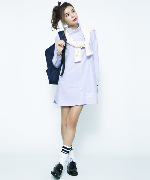 MILKFED.（ミルクフェド）の「BAR BACKPACK　（バックパック/リュック/無地/ロゴ）（バックパック/リュック・レディース・ブラック/オリーブ/ネイビー・ONE SIZE）」の16枚目の写真