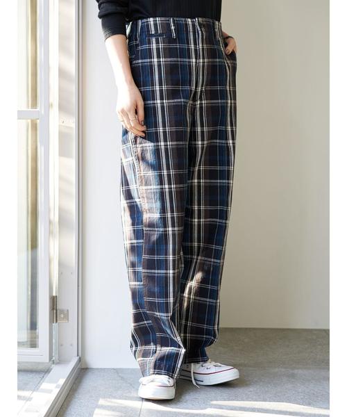 AMERICAN HOLIC（アメリカンホリック）の「綿ツイルワイドパンツ ＊（その他パンツ・レディース・ベージュ/ホワイト系その他7/ネイビー/ブルー系その他5/アイボリー/その他5・L/M）」の15枚目の写真