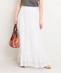 sara mallika�i�T�� �}���J�j�́u�ySARA MALLIKA/�T���}���J�z GAUZE LACE �����O�X�J�[�g�i�X�J�[�g�j�v