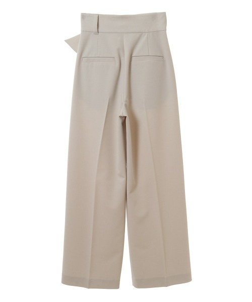 CLANE（クラネ）の「WIDE BELT PANTS（その他パンツ・レディース・ブラック/ベージュ/アイボリー・1/2/0）」の20枚目の写真