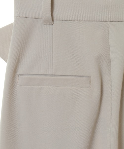 CLANE（クラネ）の「WIDE BELT PANTS（その他パンツ・レディース・ブラック/ベージュ/アイボリー・1/2/0）」の17枚目の写真