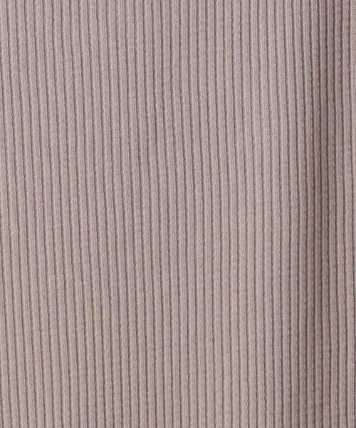 green label relaxing（グリーンレーベルリラクシング）の「SC ドライワッフル ロング タンクトップ ＜ 機能性生地 / 吸水速乾 ＞（タンクトップ・メンズ・グレー/ベージュ/ライトブルー/ホワイト/ブラック・MEDIUM/LARGE/SMALL/X-LARGE）」の7枚目の写真