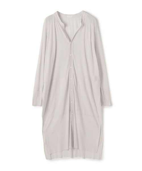 TOMORROWLAND (トゥモローランド)の「コットンガーゼジャージー ロングカーディガン(カーディガン/ボレロ・レディース・ホワイト/ライトグリーン/ライトピンク/ブラック/ネイビー/シャーベット/ブルー/グリーン/ダークブルー/グレー/ライトグレー/サックスブルー/チャコールグレー・S)」の5枚目の写真