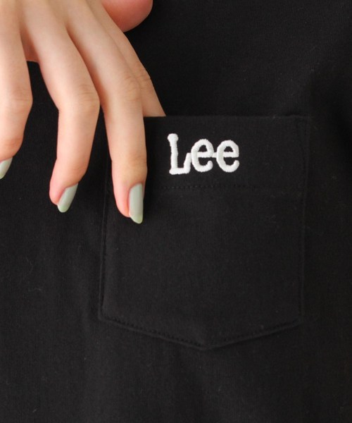 Lee（リー）の「Lee(R)× grove 別注ポケットTシャツ（Tシャツ/カットソー・レディース・ブラック/ライトグリーン/アイボリー・02/03）」の10枚目の写真