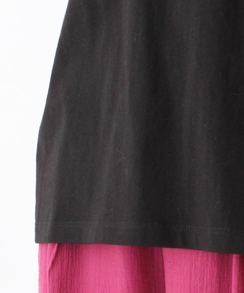 Lee（リー）の「Lee(R)× grove 別注ポケットTシャツ（Tシャツ/カットソー・レディース・ブラック/ライトグリーン/アイボリー・02/03）」の11枚目の写真