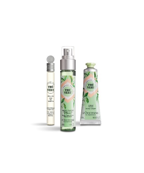 L'OCCITANE（ロクシタン）の「グリーンティ ポータブルトリオ（ボディ