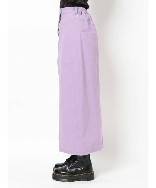 jouetie（ジュエティ）の「カラーステッチフロントスリットスカパン（その他パンツ・レディース・ブラック/ブラウン/ラベンダー・MEDIUM）」の14枚目の写真